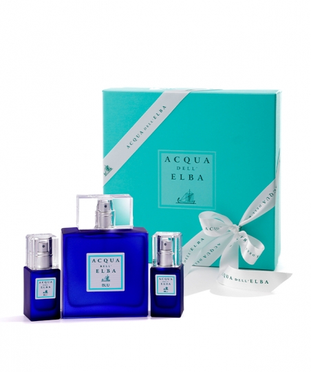 Gift Box Blu Men • Eau de Parfum 100 ml + 2 Eau de Parfum 15 ml