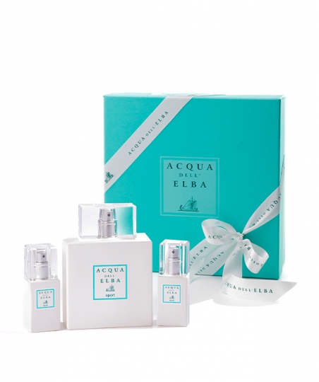 Gift Box Eau de Parfum 100 ml + 2 Eau de Parfum 15 ml • Sport for Him and for Her