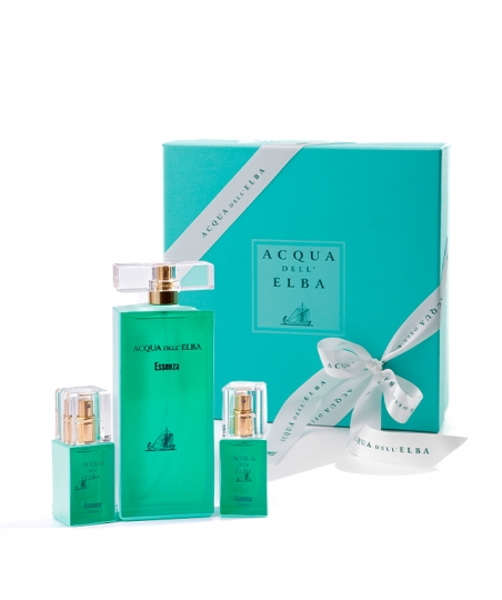 Gift box Eau de Parfum 100 ml + 2 Eau de Parfum 15 ml • Essenza Woman