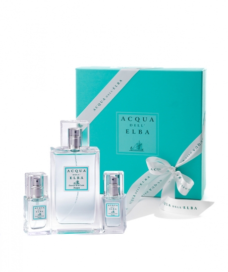 Gift box Eau de Parfum 100 ml + 2 Eau de Parfum 15 ml • Acqua