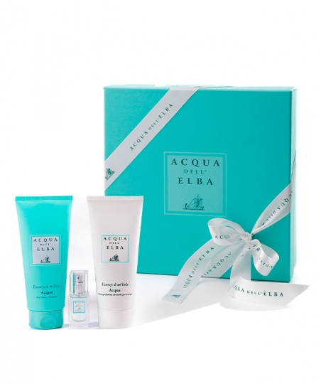 Gift Box Acqua • Moisturising Body Cream 200 ml + Shower Gel 200 ml + Eau de Parfum 15 ml