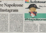 IL TIRRENO -L'IMPERATORE NAPOLEONE AL TEMPO DI INSTAGRAM