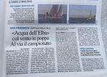 LA NAZIONE - ACQUA DELL'ELBA COL VENTO IN POPPA