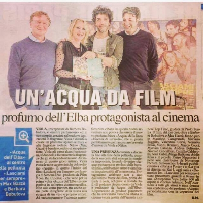 LA NAZIONE - UN'ACQUA DA FILM