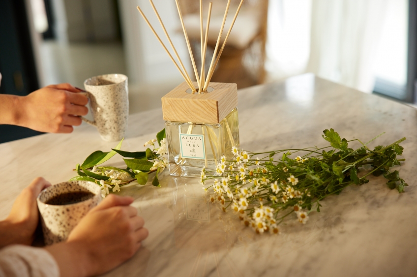 Diffuseur de parfum d'ambiance Fiori Acqua dell'Elba : La magie d'un nouveau départ