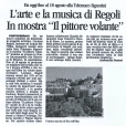 IL TIRRENO - L'ARTE E LA MUSICA DI REGOLI