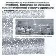 IL TIRRENO - PROFUMI, FATTURATO IN CRESCITA
