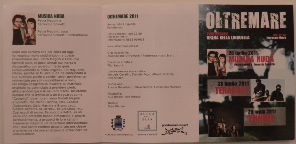 CONCERTI - OLTREMARE 2011