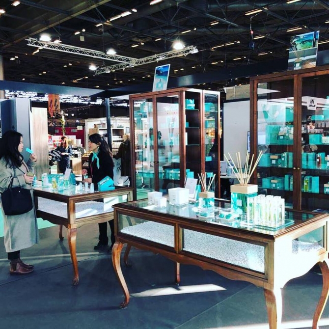 ACQUA DELL'ELBA ESPONE A MAISON & OBJECT, L' IMPORTANTE FIERA PER LA CASA, DESIGN E LIFESTYLE DI PARIGI.