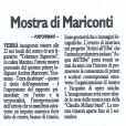 LA NAZIONE - MOSTRA DI MARICONTI