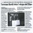 LA NAZIONE - TOMMASO BURELLI VINCE...