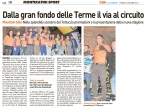 LA NAZIONE - DALLA GRANFONDO DELLE TERME IL VIA AL CIRCUITO