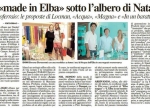 LA NAZIONE - IL MADE IN ELBA SOTTO L'ALBERO