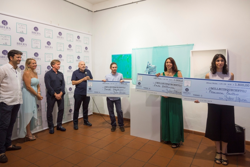 PREMIO ARTE ACQUA DELL'ELBA - ASSEGNATE LE BORSE DI STUDIO AI VINCITORI