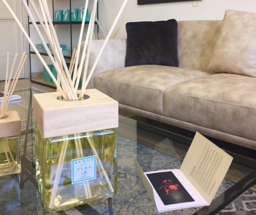 ACQUA DELL'ELBA E IL DESIGN: L'ESSENZA DI UN AMORE.