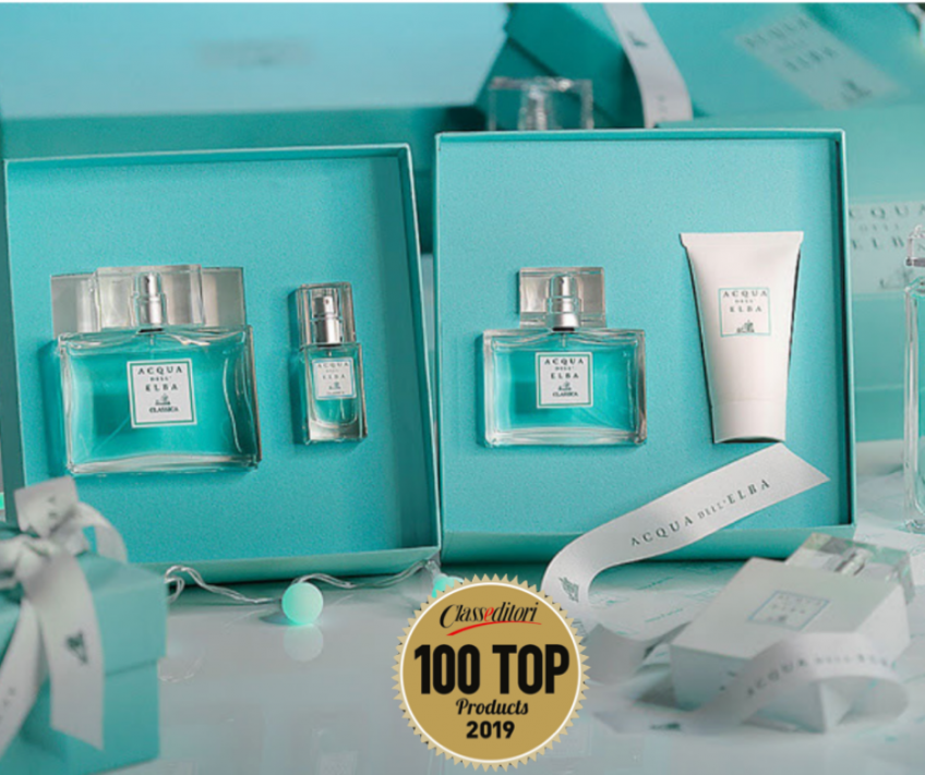 Acqua dell'Elba is in the book of the 100 top Italian products.