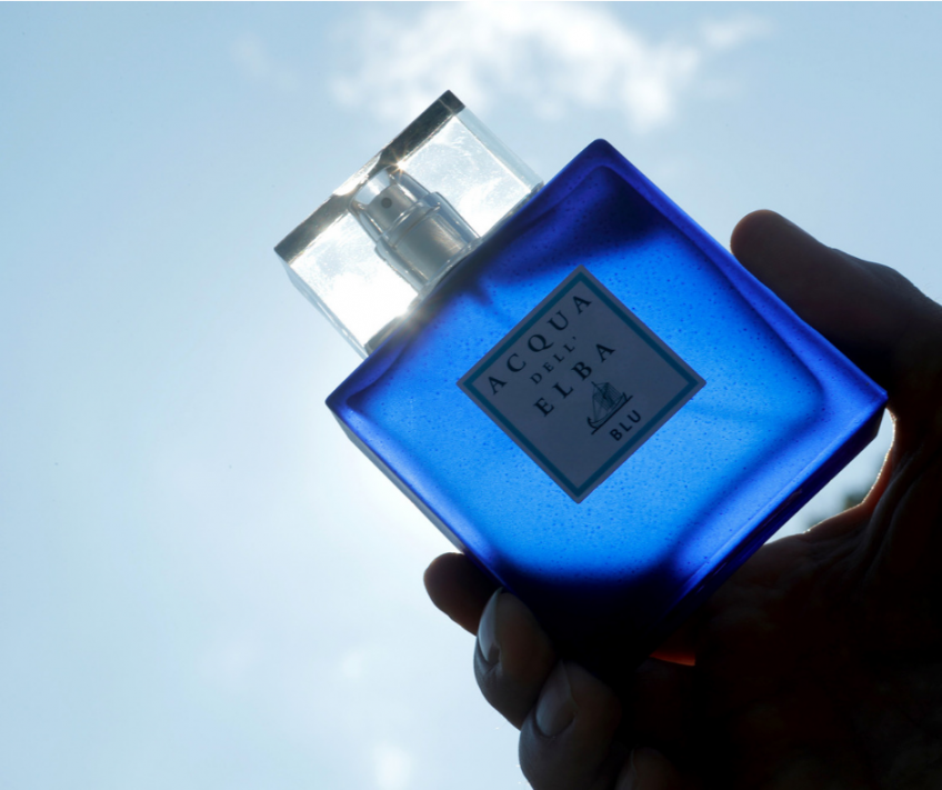 ACQUA DELL’ELBA BLU: THE ESSENCE OF THE DEEPEST SEA.