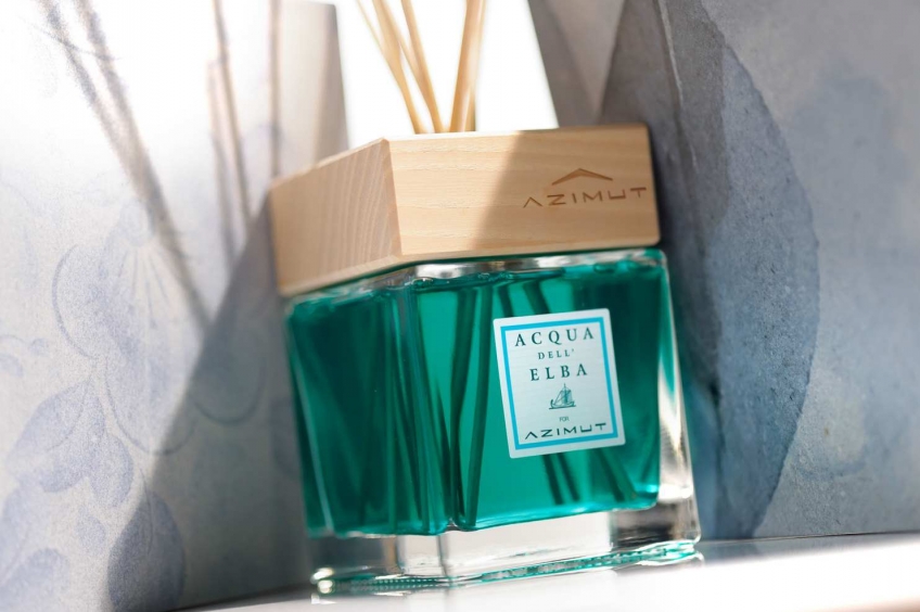 The Azimut – Acqua dell'Elba diffuser: for those who have made the sea their home
