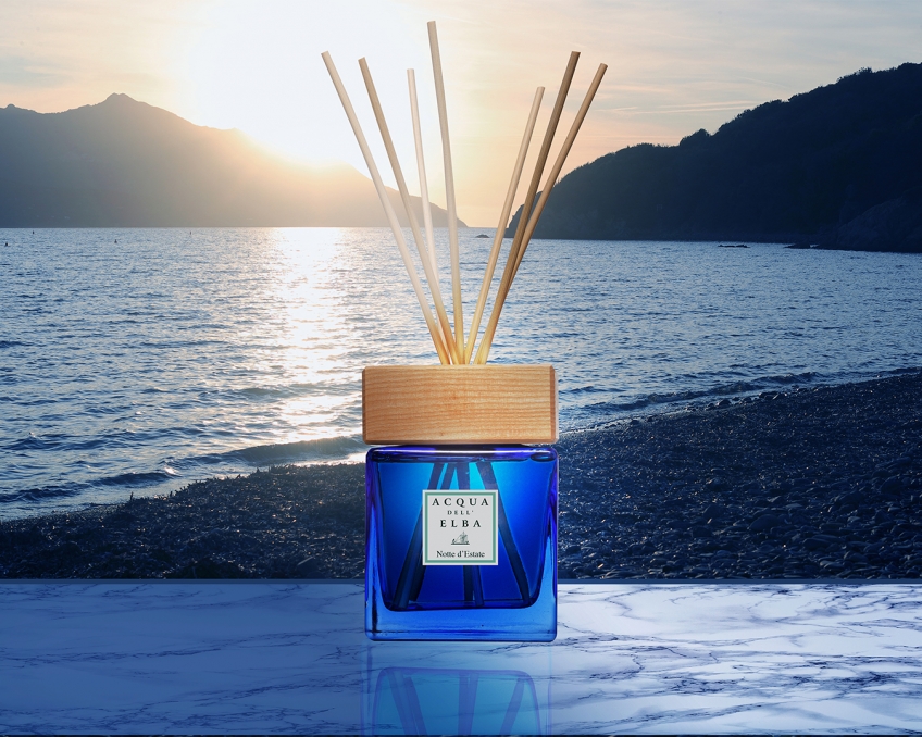 Notte d’Estate (“Summer Night”), the New Home Fragrance Diffuser by Acqua dell’Elba