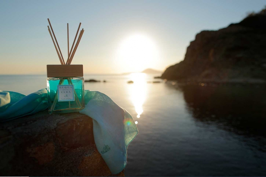 The Isola d'Elba room diffuser, an olfactory oasis waiting to be discovered