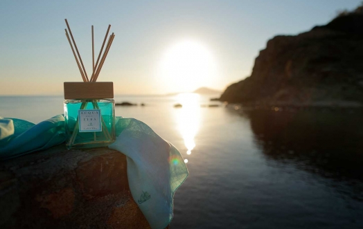 The Isola d'Elba room diffuser, an olfactory oasis waiting to be discovered