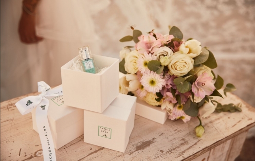 Linea Wedding Acqua dell’Elba per creare una memoria olfattiva del vostro grande giorno