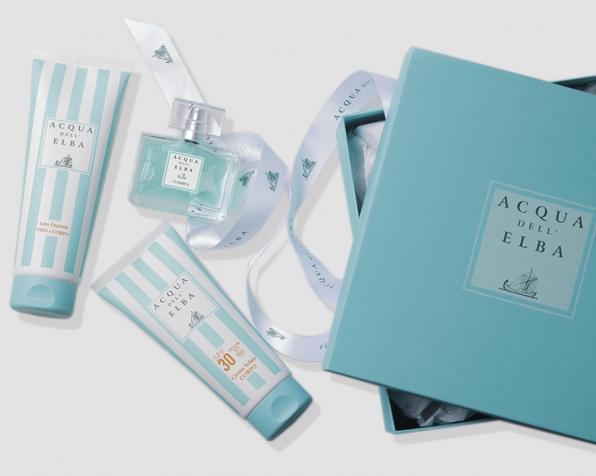 Cosedamarebox (la boîte des indispensables pour la mer) : l'essence d'Acqua dell'Elba dans une boîte