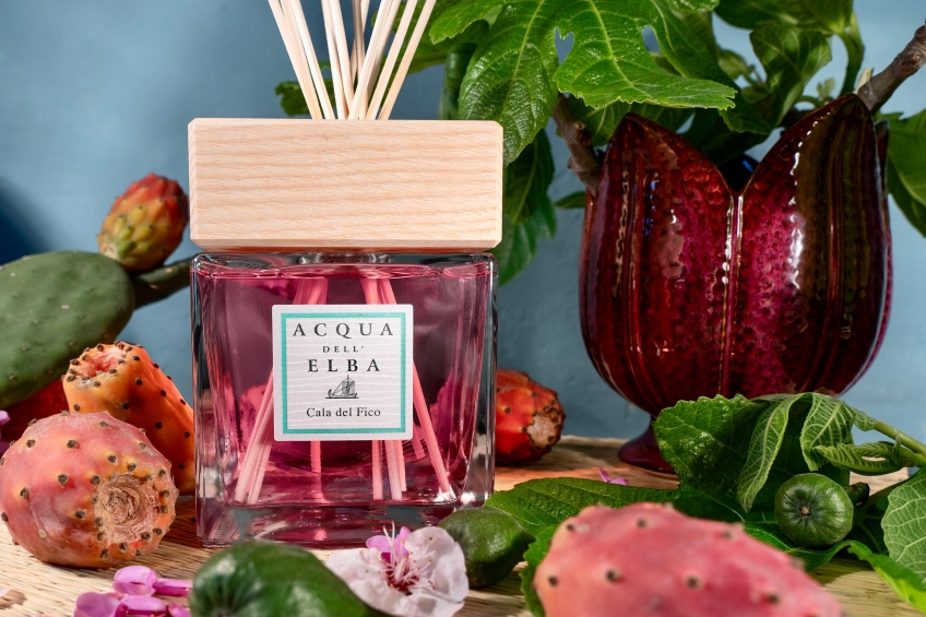« Cala del Fico », le diffuseur de parfum d'ambiance et le désodorisant spray qui vous permettront de profiter d'un été sans fin.