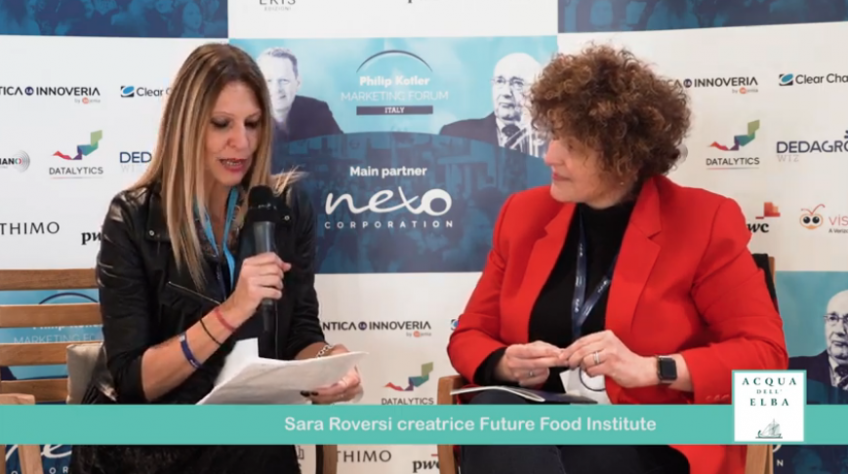 THE ESSENCE OF MARKETING: SARA ROVERSI, FOUNDER OF THE FUTURE FOOD INSTITUTE.