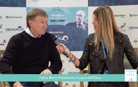 L'ESSENZA DEL MARKETING: FABIO MURZI, PRESIDENTE ACQUA DELL'ELBA.