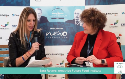 THE ESSENCE OF MARKETING: SARA ROVERSI, FOUNDER OF THE FUTURE FOOD INSTITUTE.