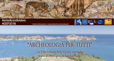 VILLA ROMANA DELLE GROTTE, INAUGURAZIONE DEL PANNELLO DI VISITA DEL SITO ARCHEOLOGICO