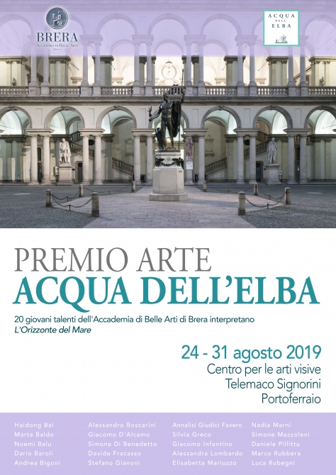 TORNA L’APPUNTAMENTO CON IL PREMIO ARTE ACQUA DELL’ELBA: VERNISSAGE A PORTOFERRAIO PER LA MOSTRA L’ORIZZONTE DEL MARE.