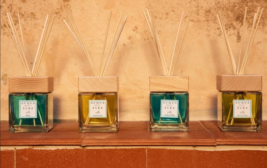 Les diffuseurs de parfum d'ambiance Acqua dell'Elba, une idée chic et élégante