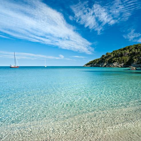 La couleur verte emblématique d'Acqua dell'Elba