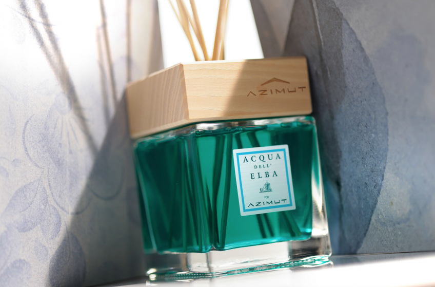 Azimut, l'essence de la vie en mer dans un diffuseur de parfum d'ambiance