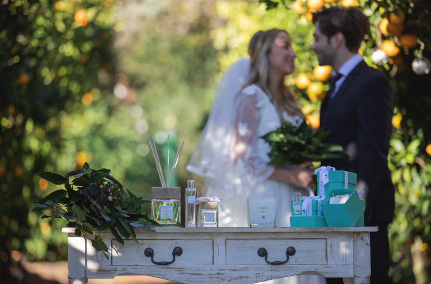 Linea Wedding, decorazioni e cadeaux per un matrimonio indimenticabile