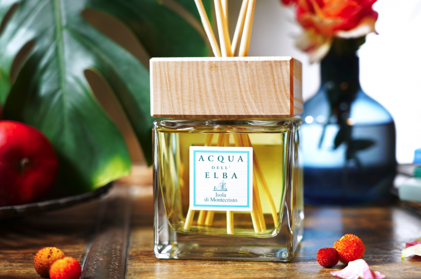 Isola di Montecristo, the room fragrance that conveys the indomitable strength of nature