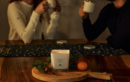 Un Natale di luce e bellezza con le candele profumate di Acqua dell’Elba