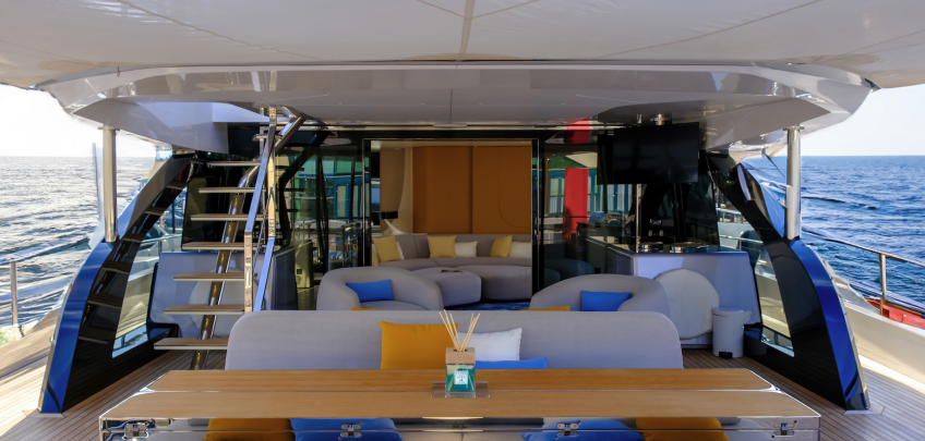 Yachting, die vom Meer und dem Leben an Bord inspirierte Kollektion