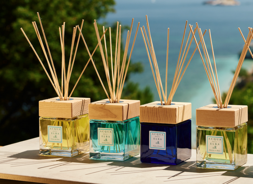 Breathe the essence of the Mediterranean every day with our four room fragrances