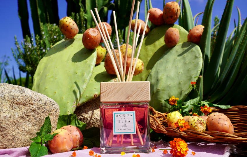 "Cala del Fico", the fruity home fragrance diffuser that heralds summer