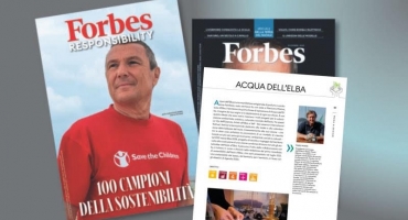 FORBES ITALIA:  ACQUA DELL’ELBA TRA LE 100 AZIENDE  ITALIANE CHE NEL 2020 SI SONO DISTINTE NELLA RESPONSABILITA’ D’IMPRESA